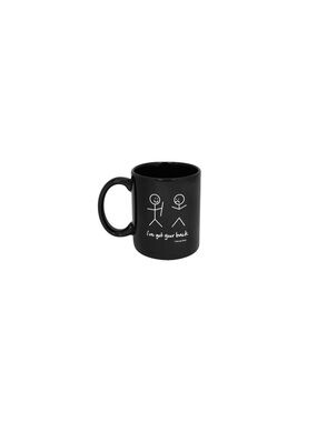 Funny Guy Mugs Black Ceramic “I’ve Got You’re Back” Mug